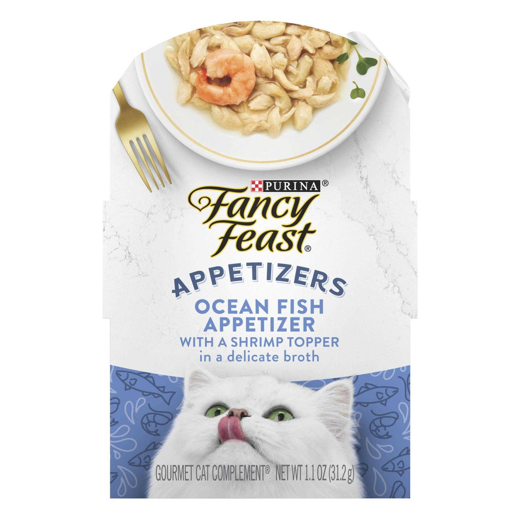 Oceanfish with A Shrimp Topper Cat Treats P90021