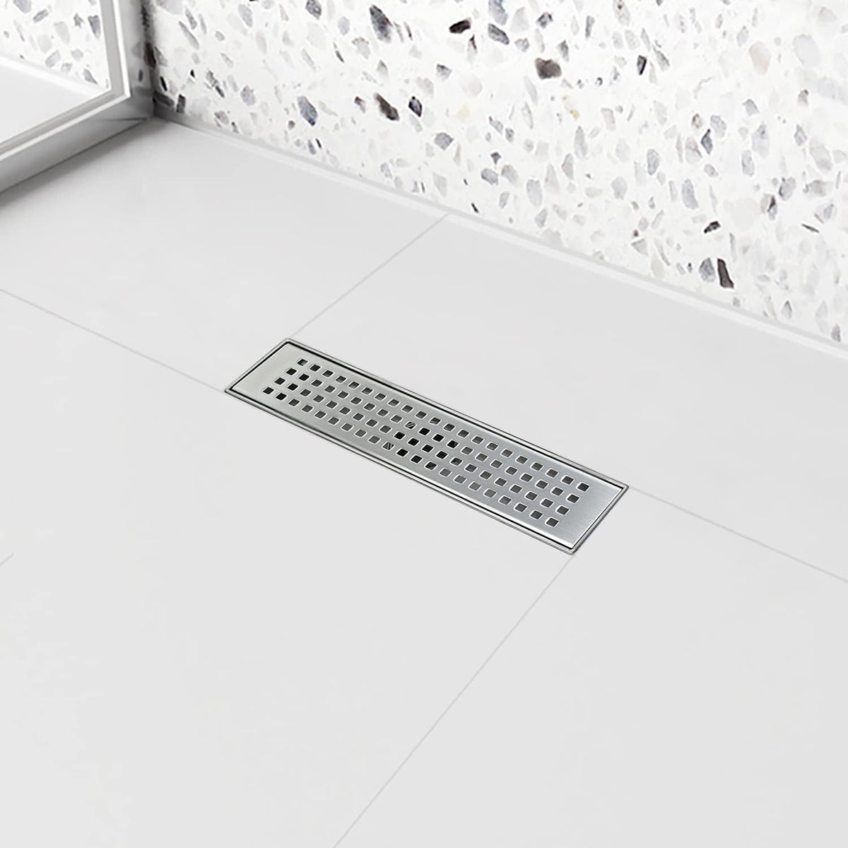 28 inch Brushed 304 Stainless Steel Linear Shower Drain Pack of 2 U995000