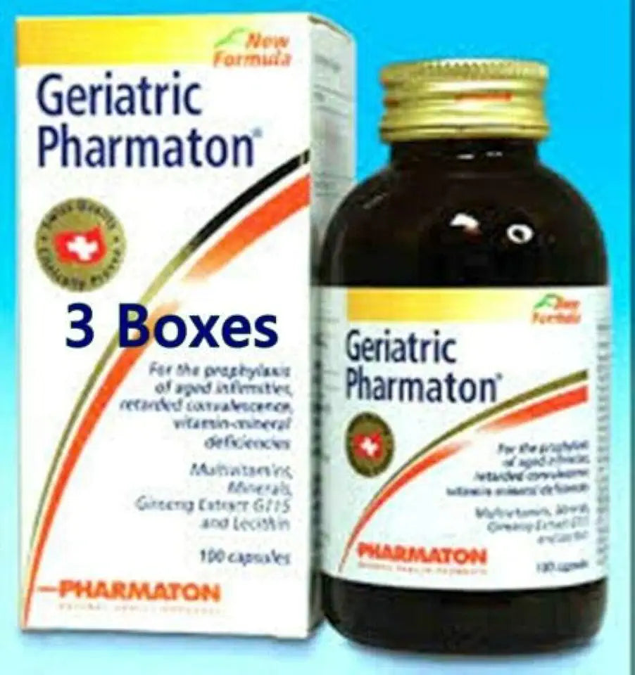 Multivitamin Mineral Ginseng 3 Boxes Q942