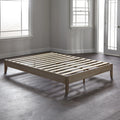 Twin Platform Bed Rustic Natural H73995