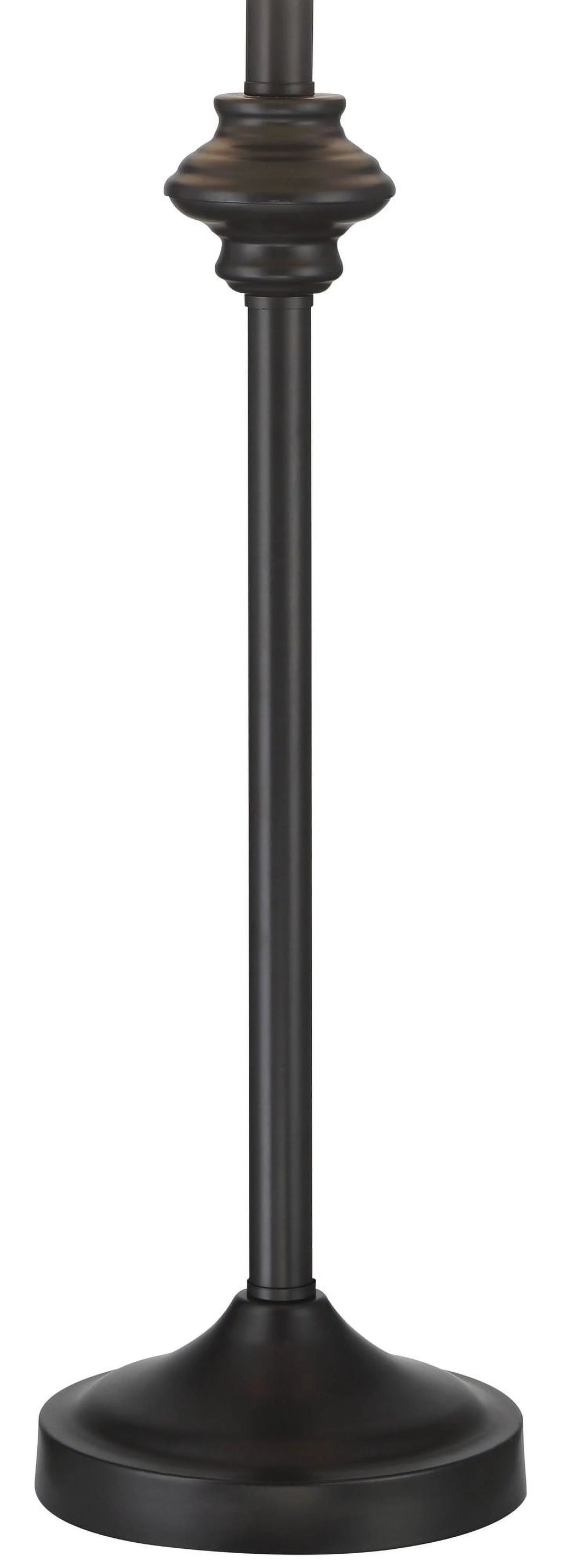 Set of 2 Black Metal Table Lamps V5888