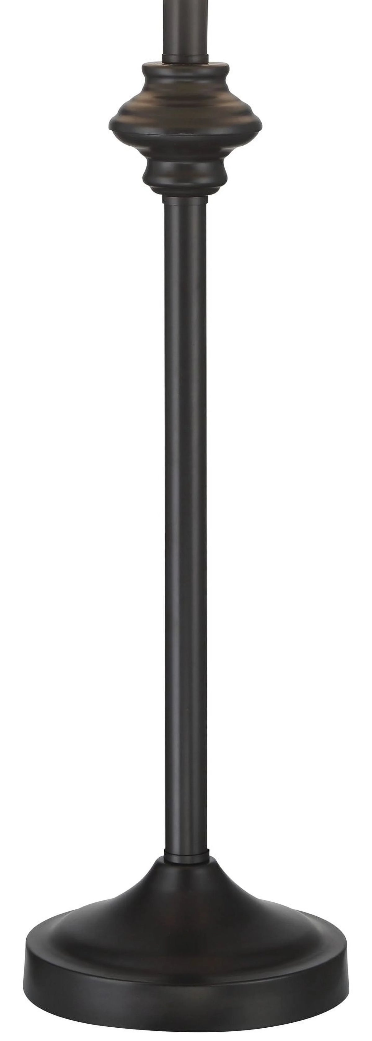 Set of 2 Black Metal Table Lamps V5888