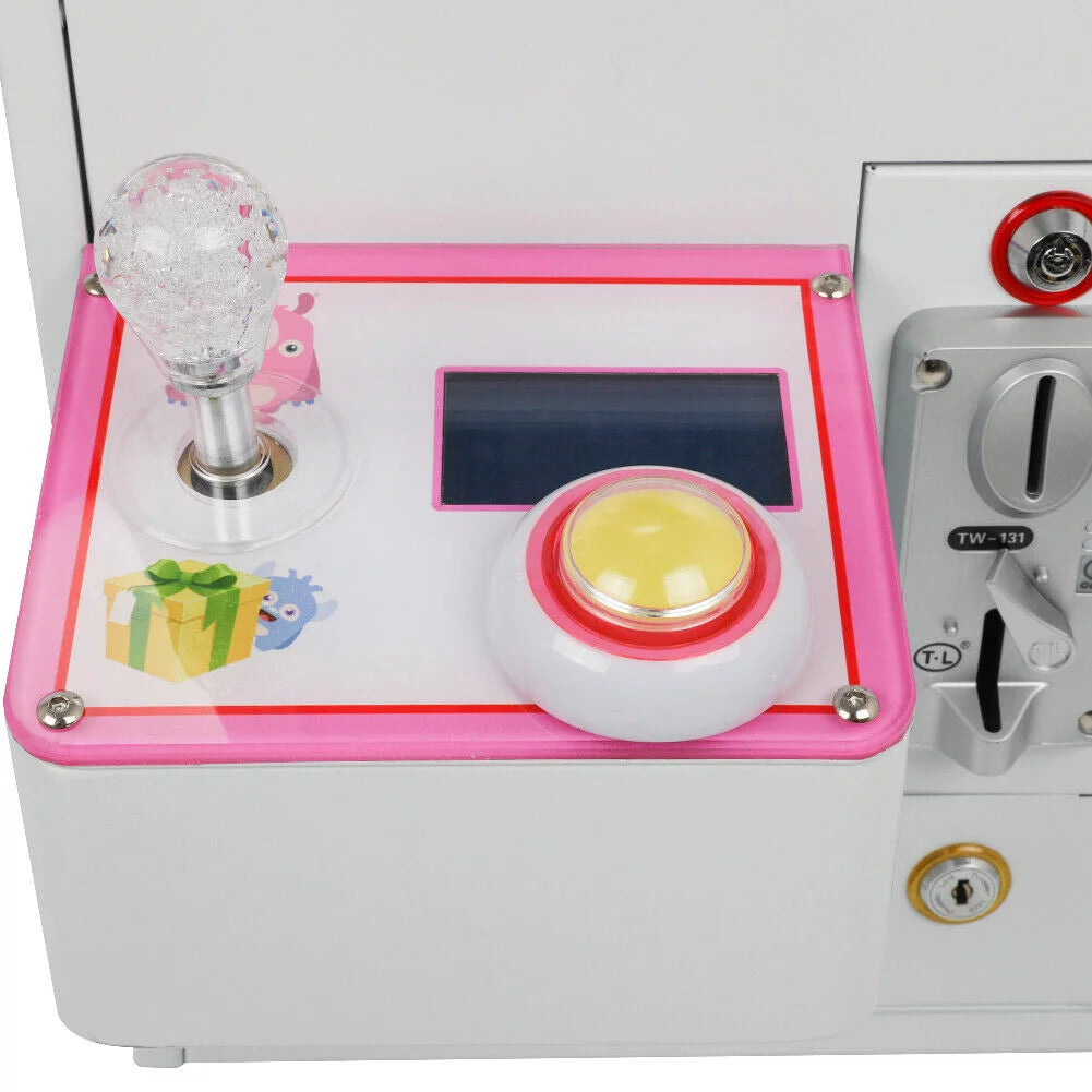 Mini Claw Crane Machine Metal Case Candy Toy Catcher E467