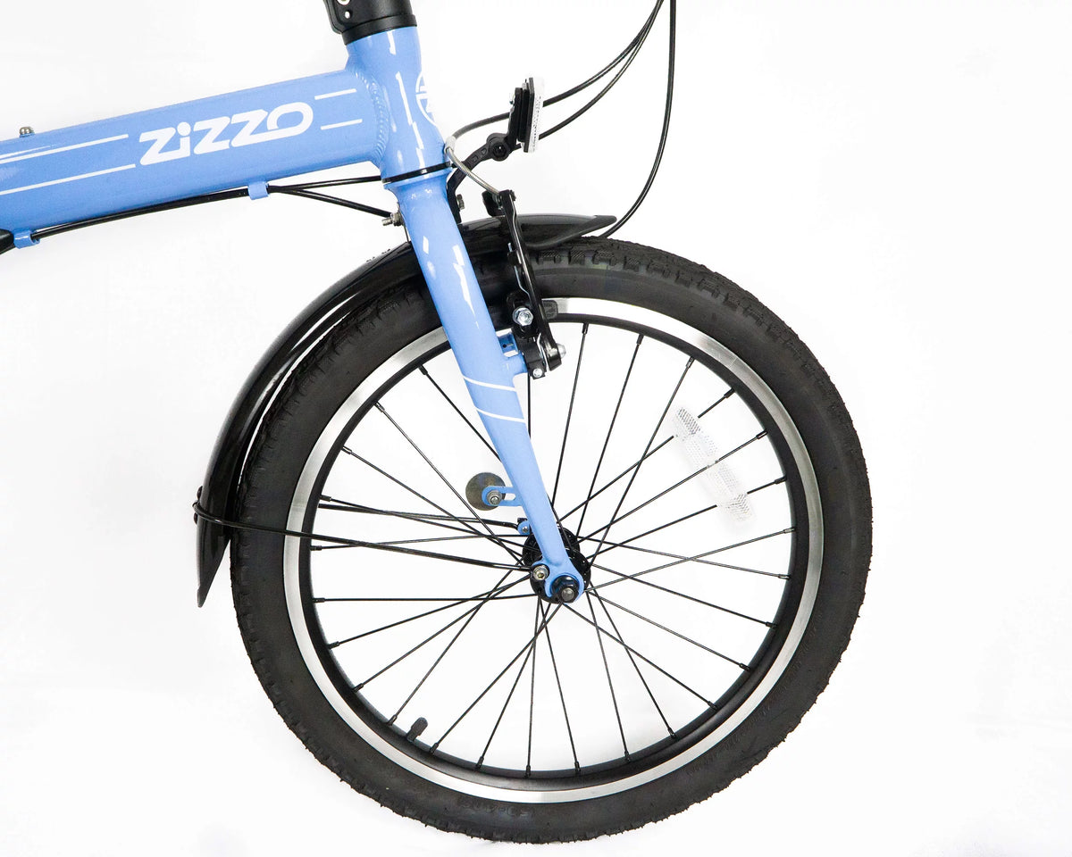 20 Wheel 7-Speed Aluminum Folding Bicycle T953613