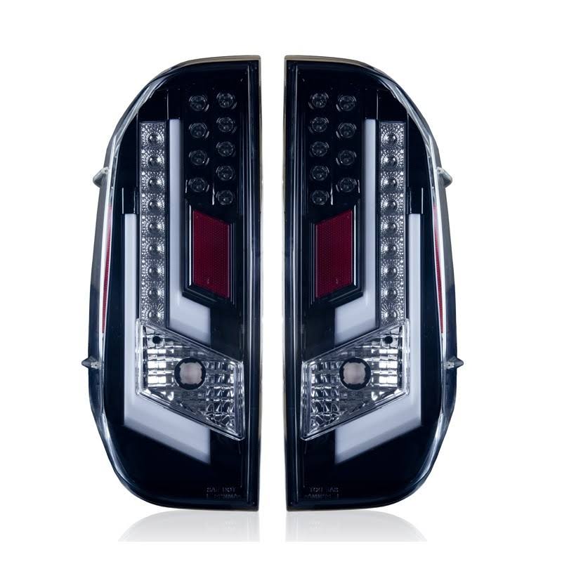 Gloss Black Clear LED Tail Lights (Pair) F979920