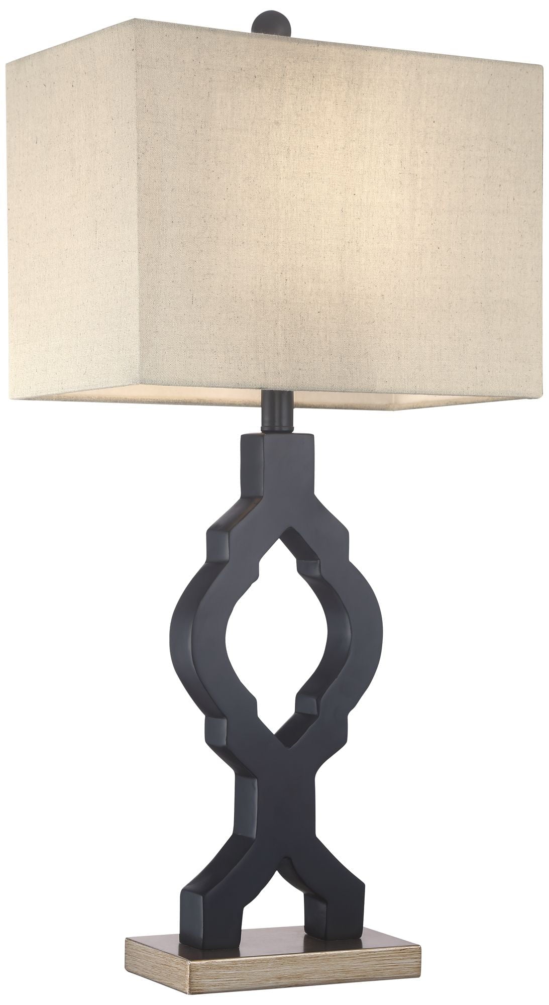 Set of 2 Black Table Lamps C248758