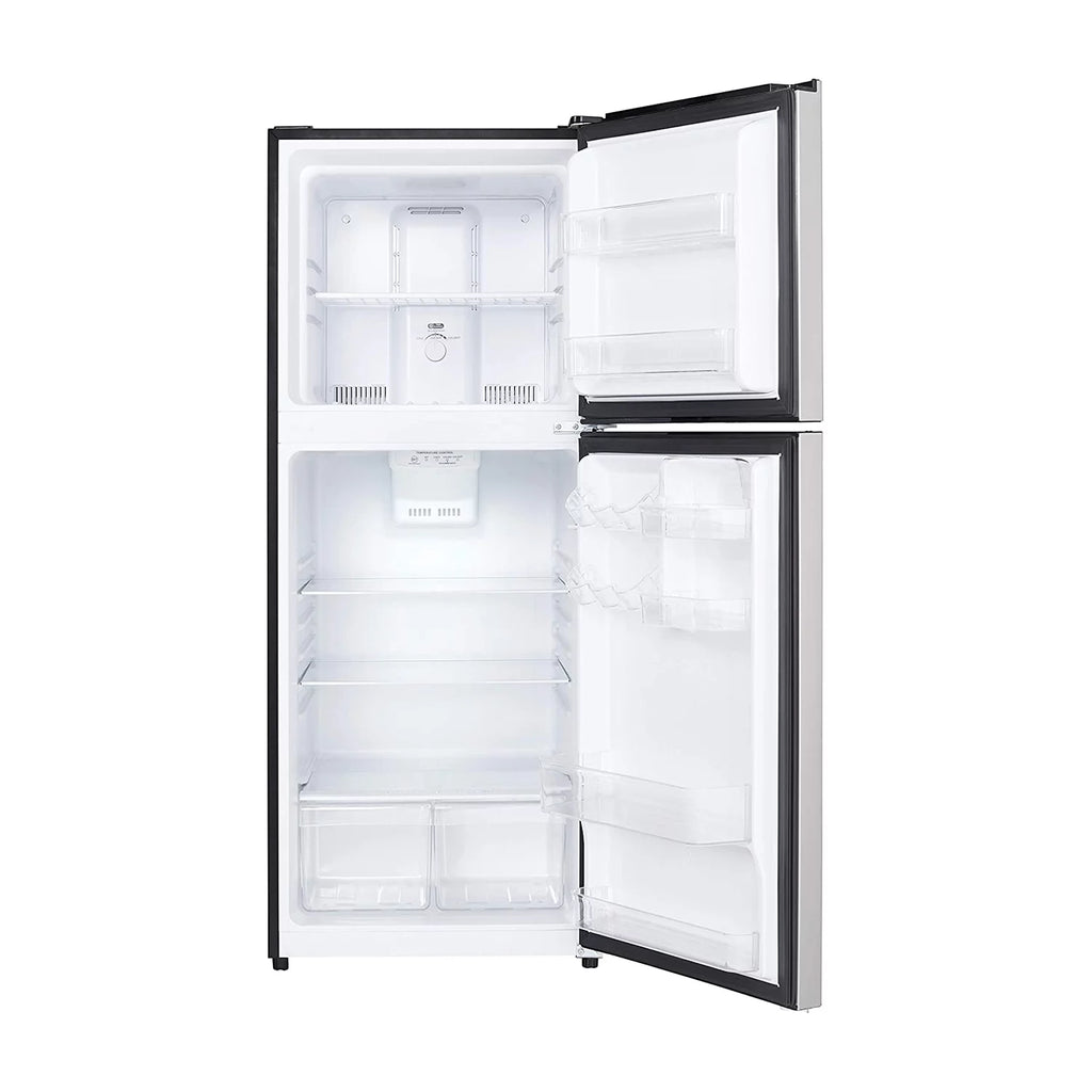 10.1 Cu. Ft. Refrigerator with Freezer Stainless Steel Look N159