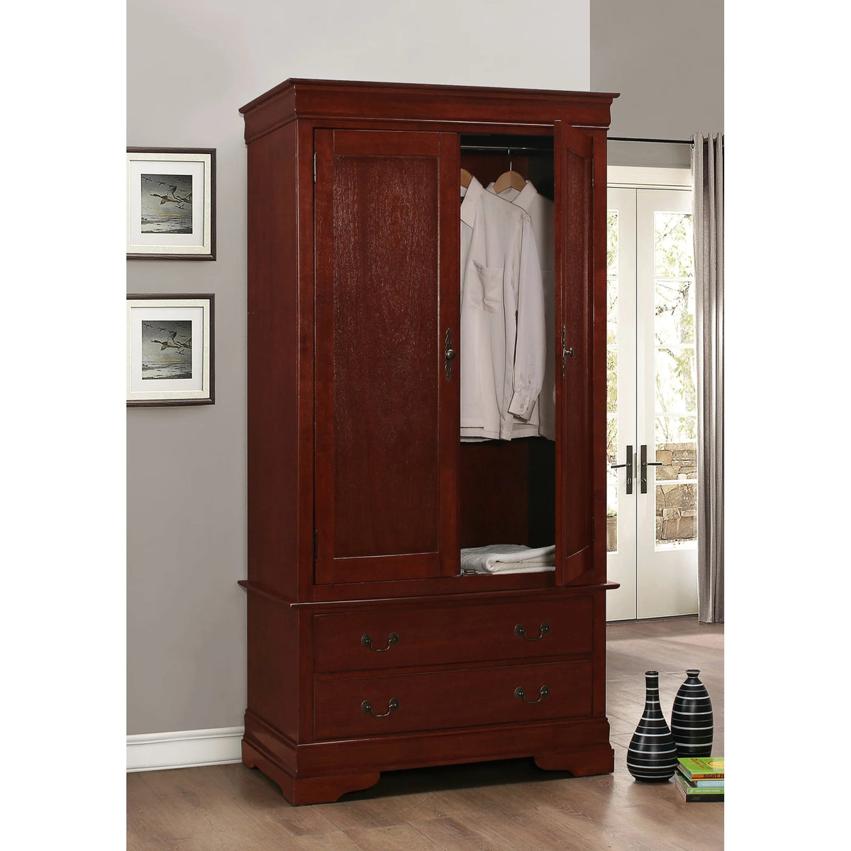 Cherry Armoire T7509