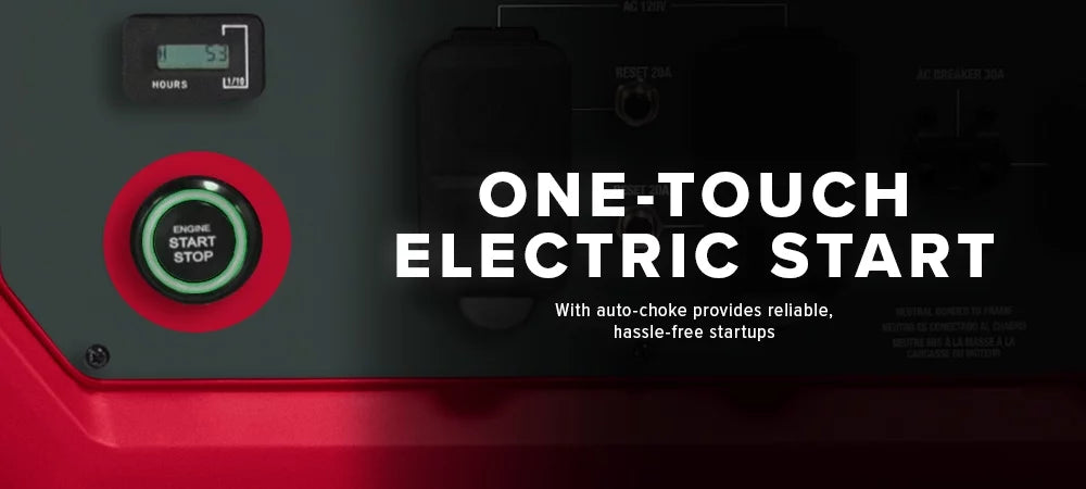 9,400 Watt Electric-Start Gasoline Powered Portable Generator K9337