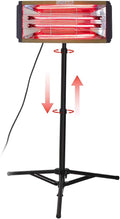 2000W Shortwave Infrared Paint Curing Lamp with Bracket G387