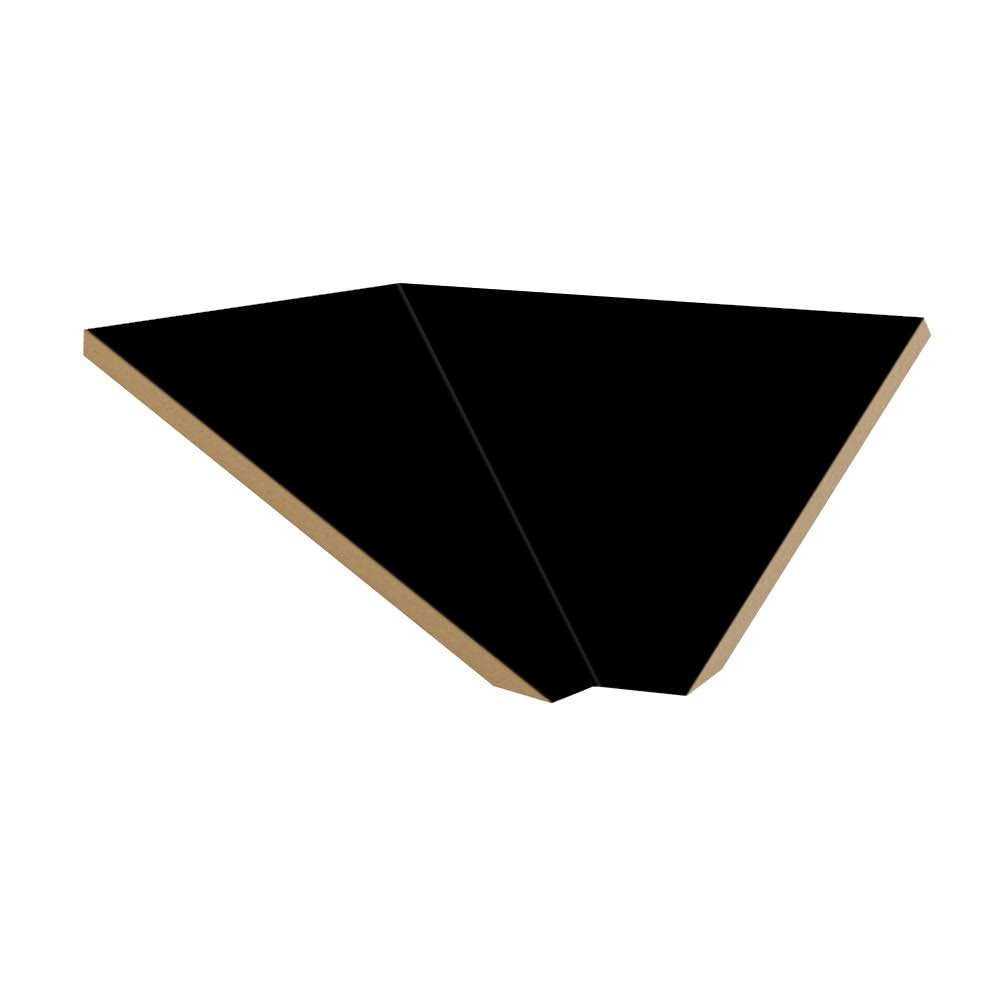 Black Sloping Hood Corner Filler X592878