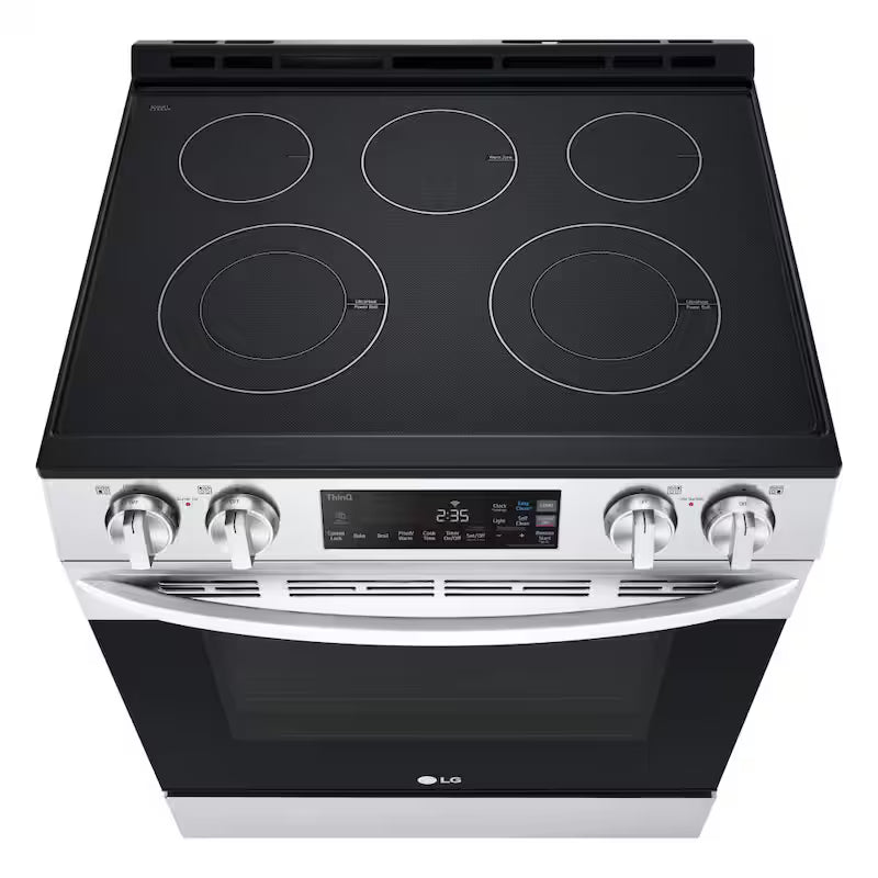 Slide-In Electric Range with 5-Elements in Stainless Steel K357004