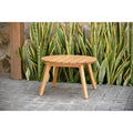 Round Eucalyptus Patio Side Table X913