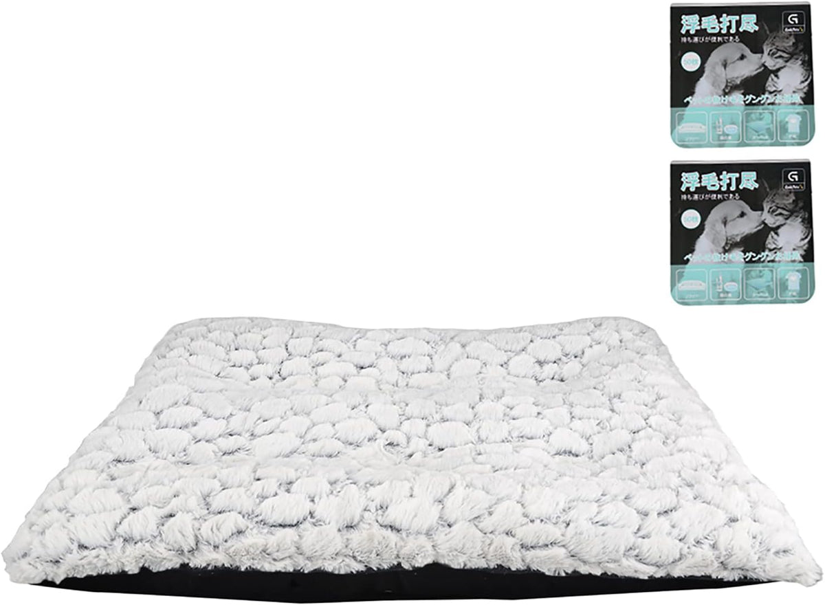 Ultra Soft Washable Anti-Slip Dog Crate Bed Pad 40inch White Pack of 2 D93985