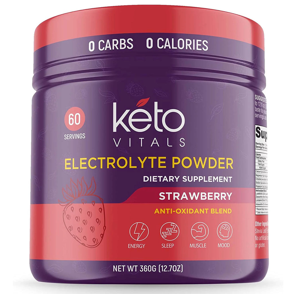 Strawberry Electrolytes Powder 10 oz V434