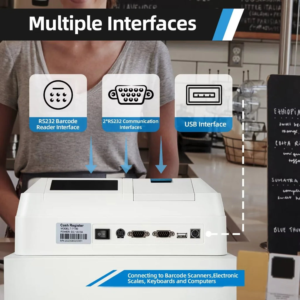 Electronic Cash Register with Drawer R950907