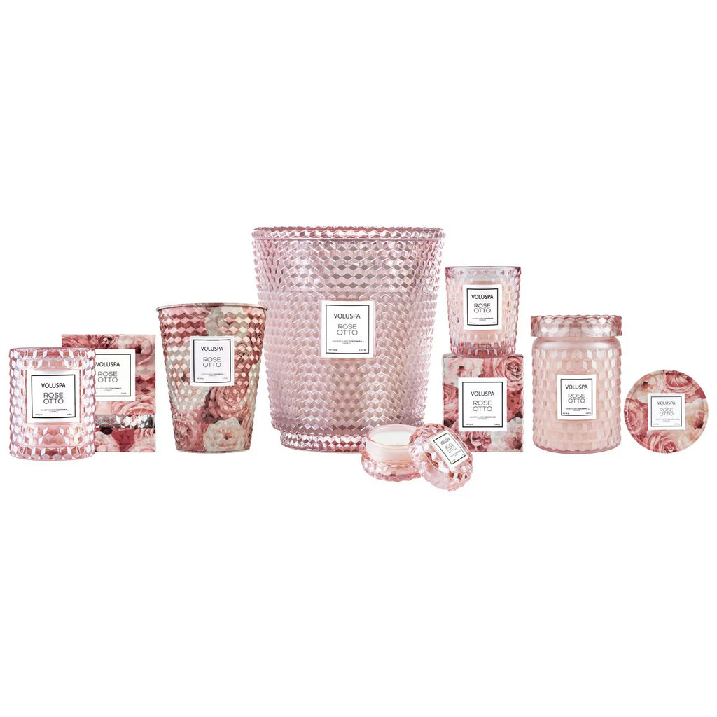 Rose Otto Cloche Candle 8.5 oz B3198