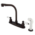 Oil Rubbed Bronze Centerset Kitchen Faucet M233154