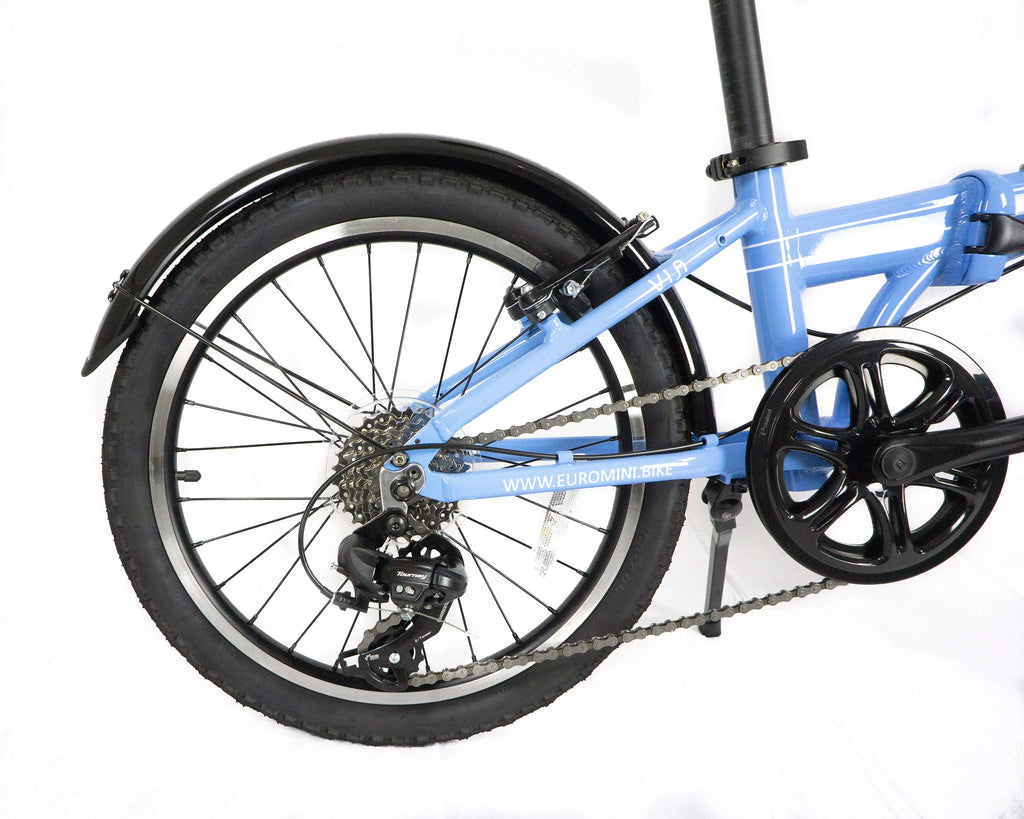 20 Wheel 7-Speed Aluminum Folding Bicycle T953613