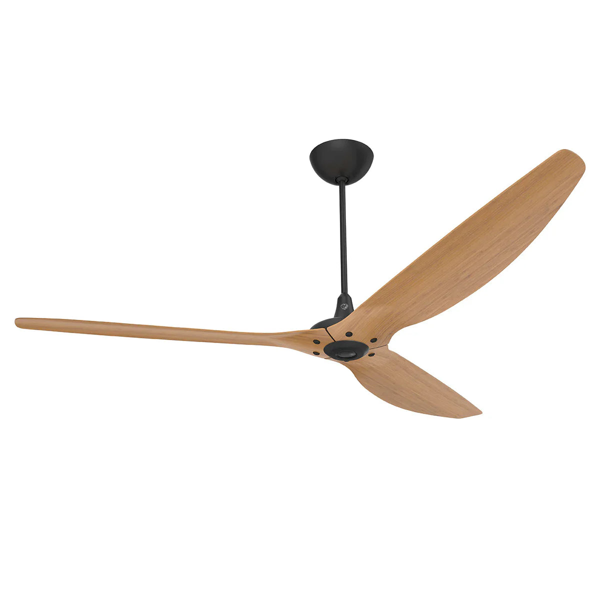 84 Ceiling Fan with Bamboo Blades and Black Finish Z986046