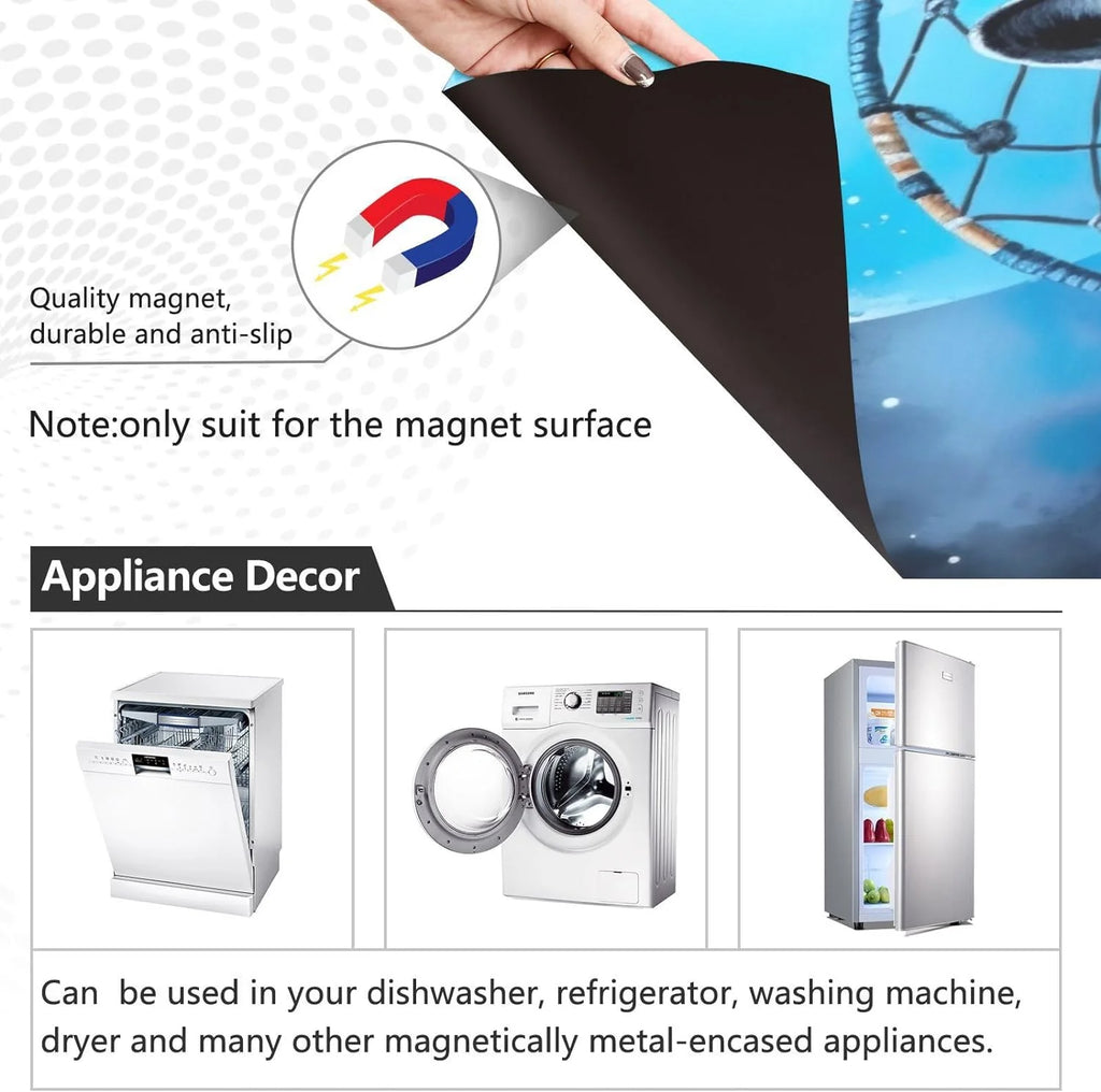 Magnetic Dishwasher Stickers 23in W x 26in H C404266