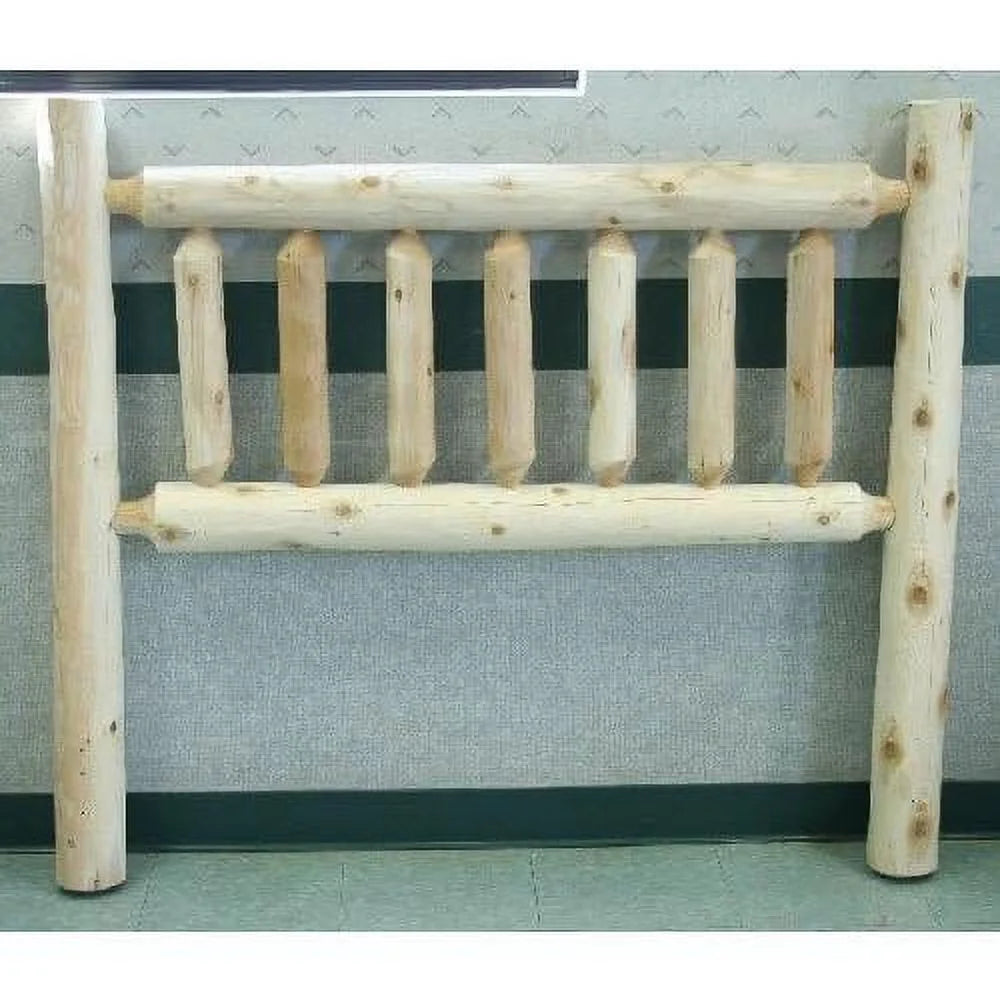 Unfinished Wooden Headboard Double Y17889