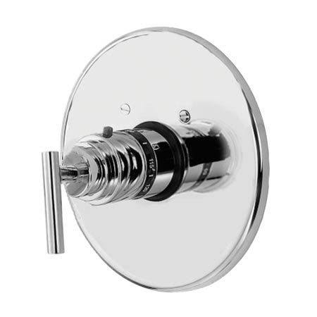 Thermostatic Trim Plate with Handle Satin Nickel M16897