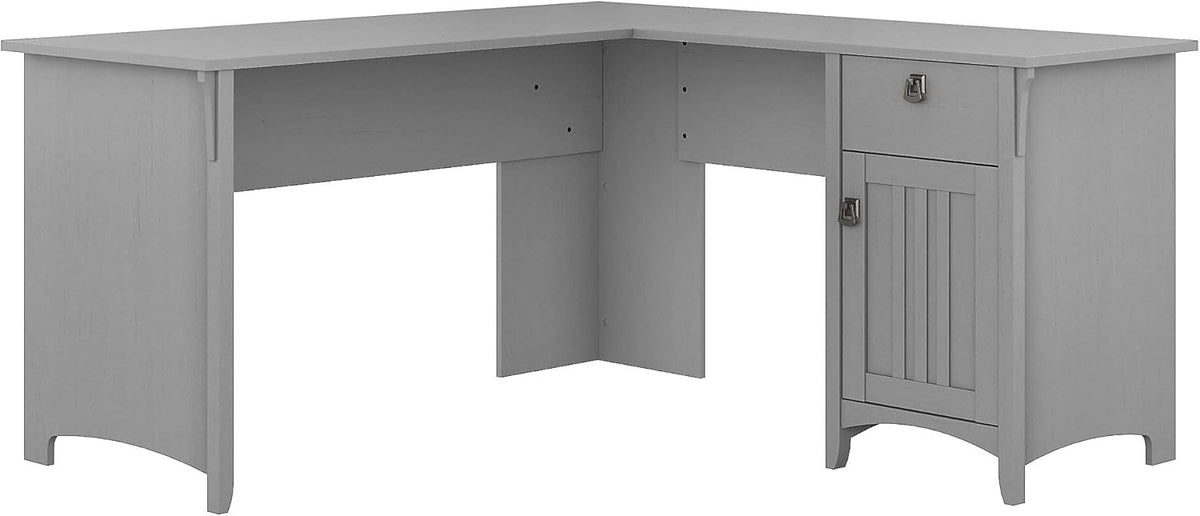 L Shaped Desk with Storage O61219