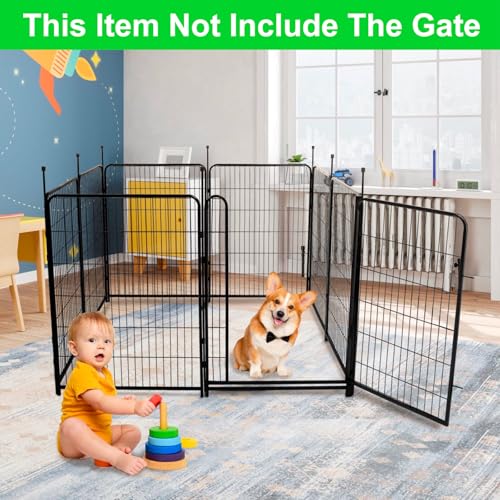 48 inch High 8 Panels Garden Fence Q763252