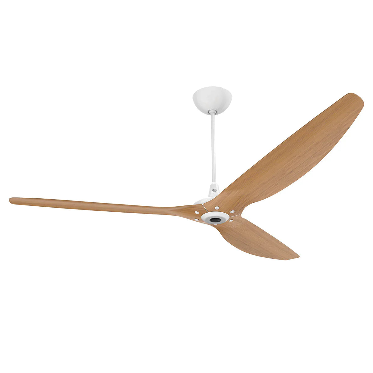 84 Ceiling Fan with Bamboo Blades and White Finish P7183