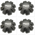 4 Pack Grey Finish Center Cap D365977