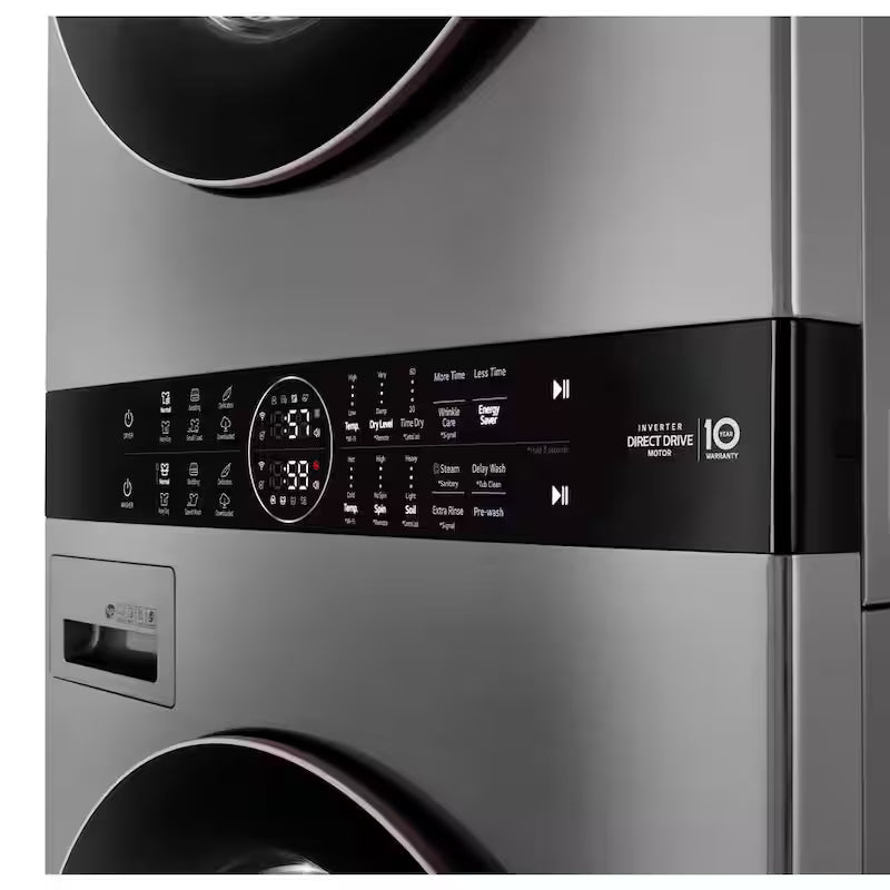 4.5 Cu.Ft. Front Load Washer & 7.4 Cu.Ft. Gas Dryer O54404