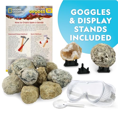 15 Premium Geodes Science Kit V909