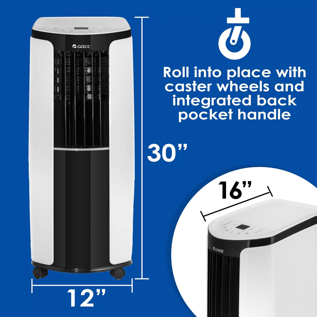 6,000 BTU Portable Air Conditioner with Remote K513863