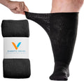 Black Non Binding Seamless Toe Diabetic Socks C914079