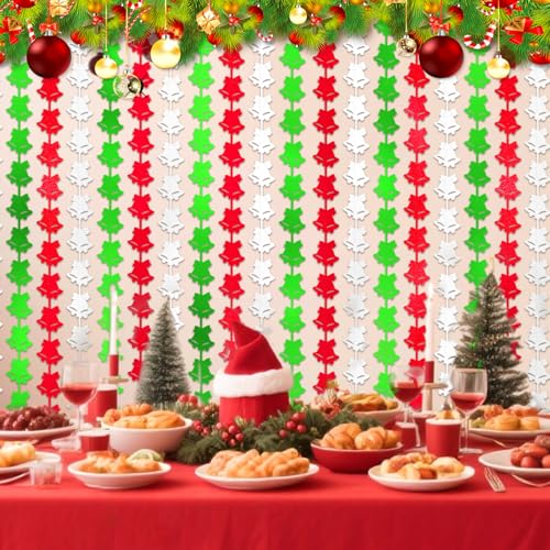 Christmas Foil Fringe Curtains with Balloons G761616