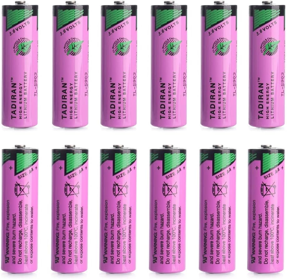 3.6V 2.4 Ah Lithium Battery AA-Size H212863
