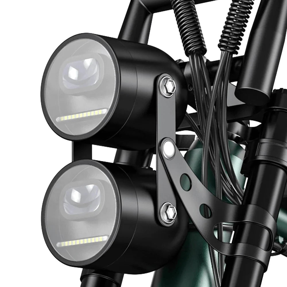 750W 20" Fat Tire Electric Bike with 48V 26Ah Battery G780538