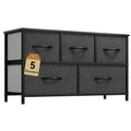 Black 5 Drawer Dresser C96031