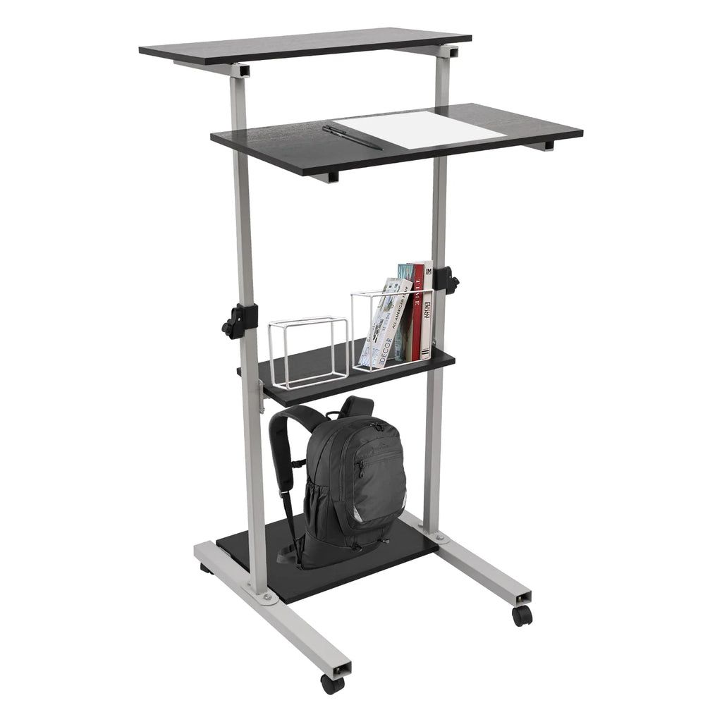 Adjustable Height Mobile Standing Desk C74971