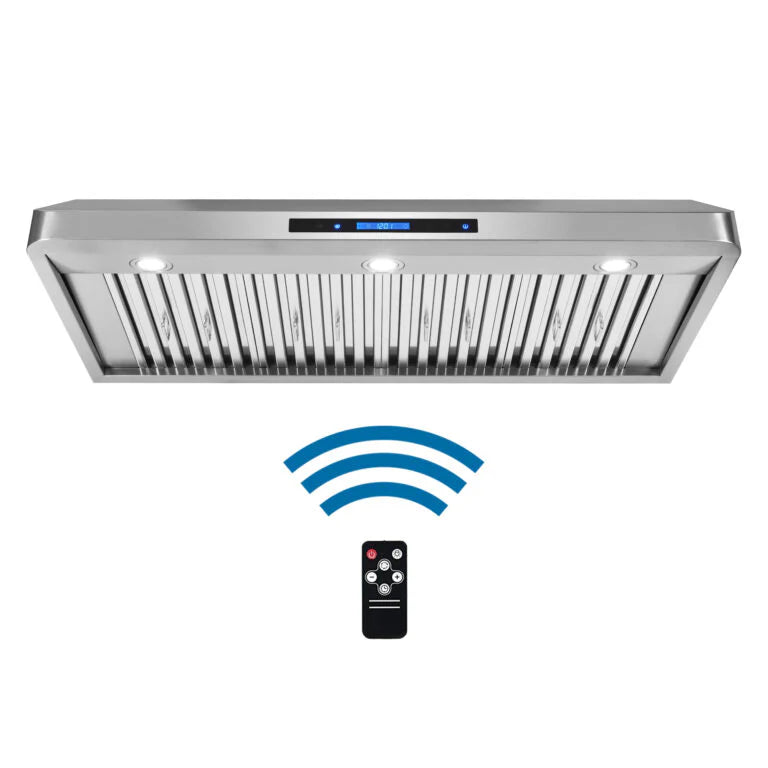 48 500 CFM Convertible Under Cabinet Range Hood with Digital Touch Controls W904