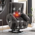 Power Lift Recliner Chair with Vibration Massage and Lumbar Heating G85696