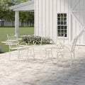 4 Piece Sofa Seating Group Antique White H5411