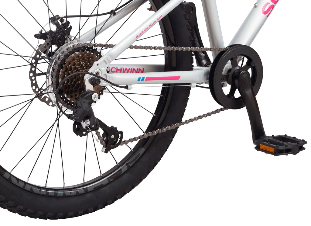 Gray 24-in. Kids Mountain Bike O8635