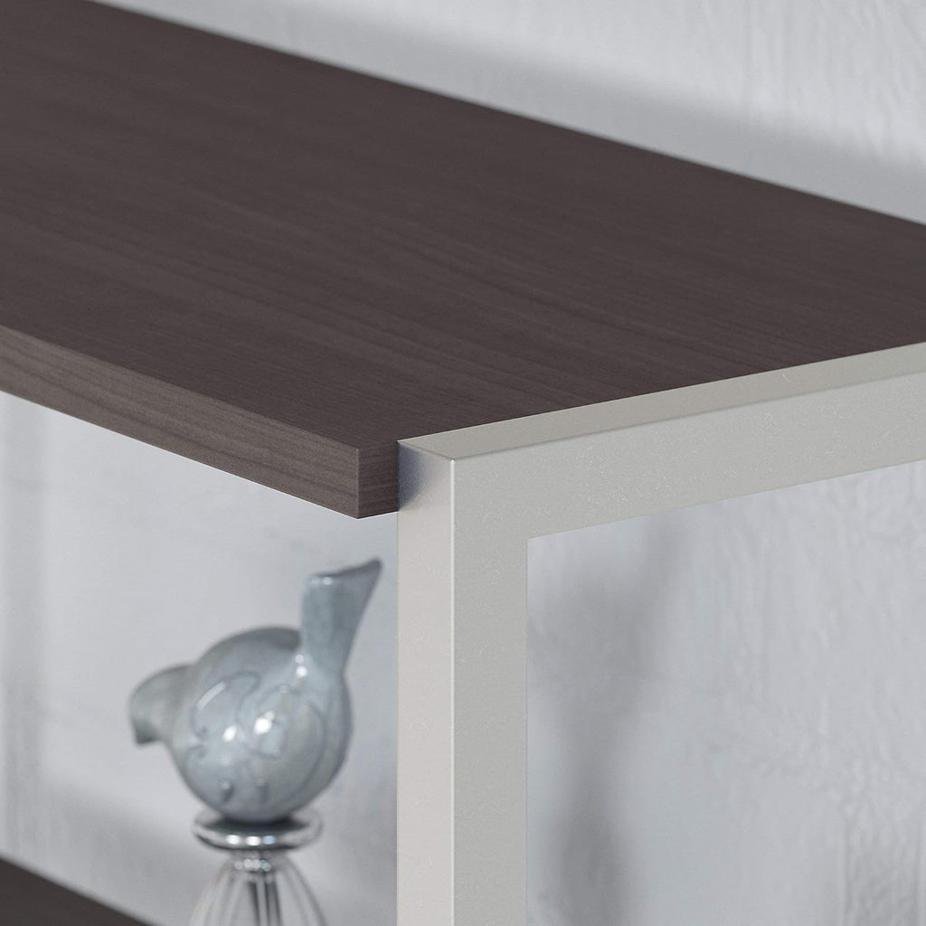 Storm Gray Bookcase with Hutch Y3305