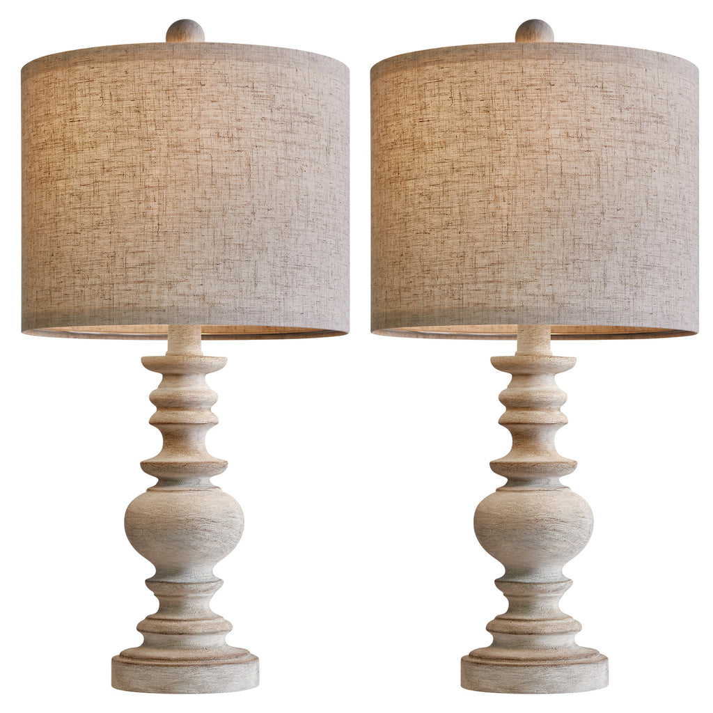 20" Resin Table Lamps Set of 2 T108