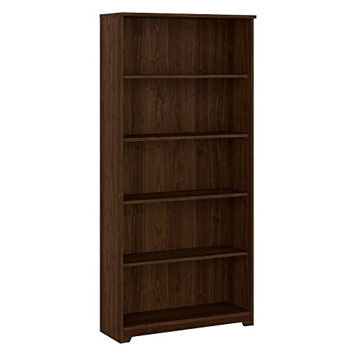 Tall 5 Shelf White Bookcase D54954