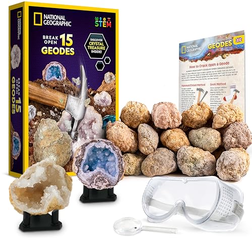 15 Premium Geodes Science Kit V909