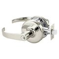 Cylindrical Lock Bright Nickel Plated Clear Coated S9498