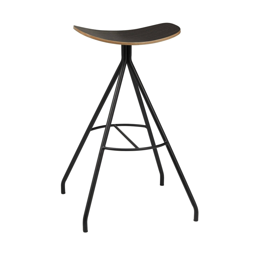 White Laminate Bar Stool O768